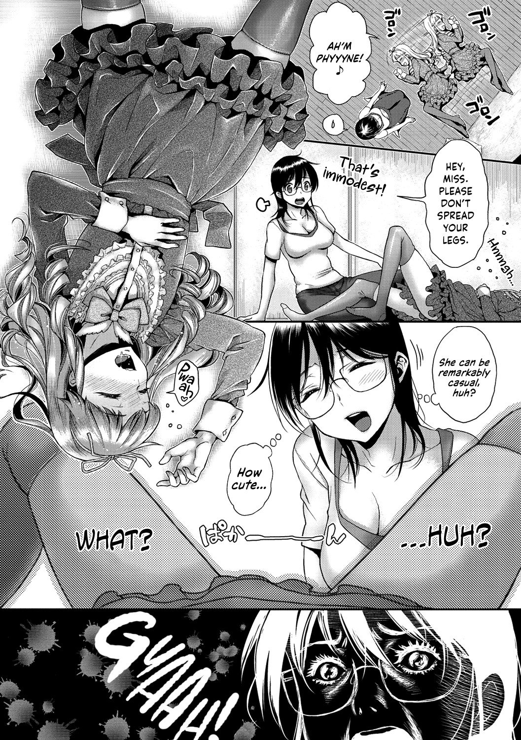 Hentai Manga Comic-Goth Loli-chan Next Door-Read-4